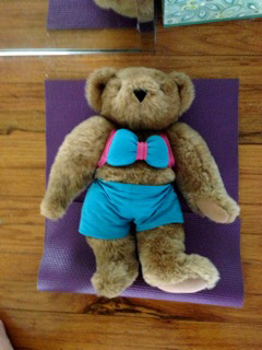 Bear in Savasana